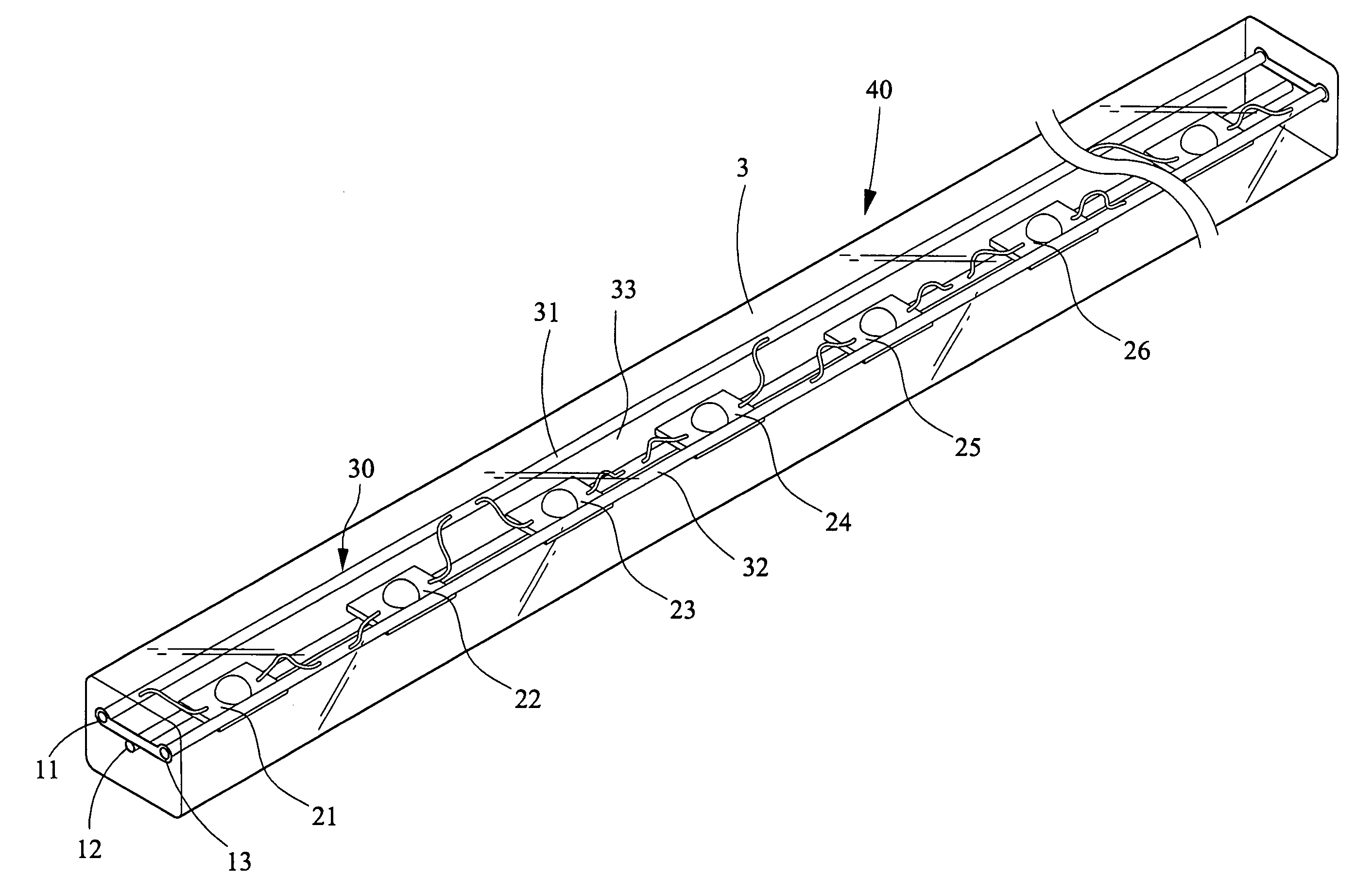 Rope light having a multi-circuit arrangement