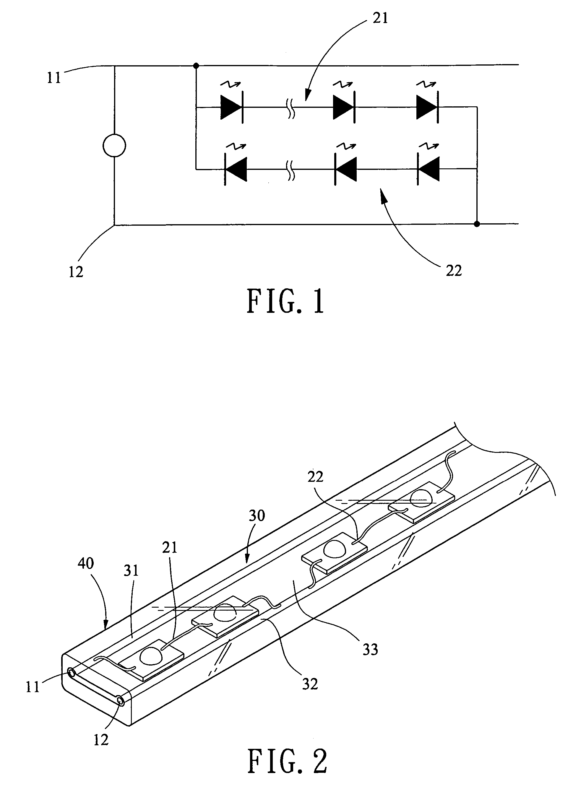 Rope light having a multi-circuit arrangement