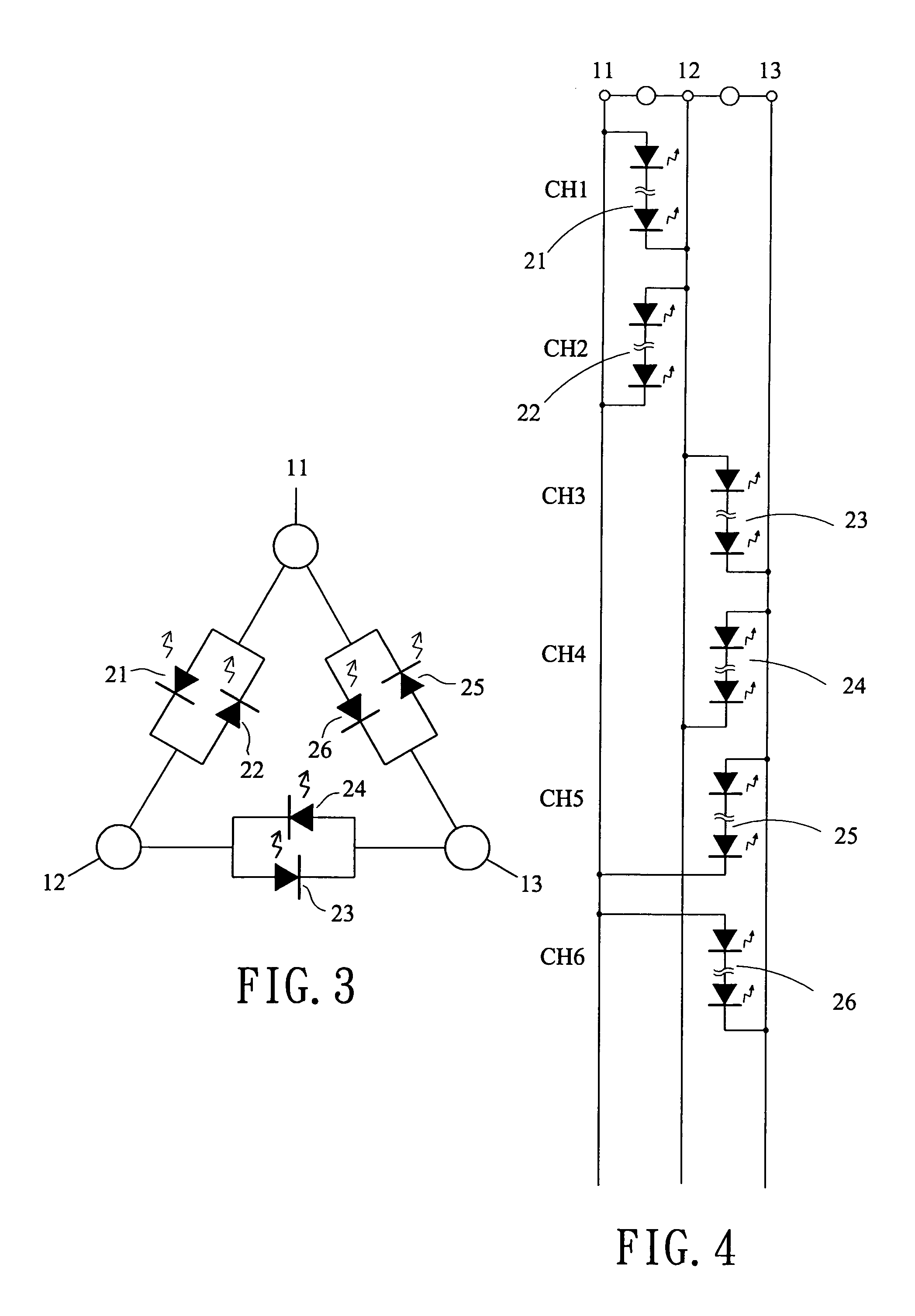 Rope light having a multi-circuit arrangement