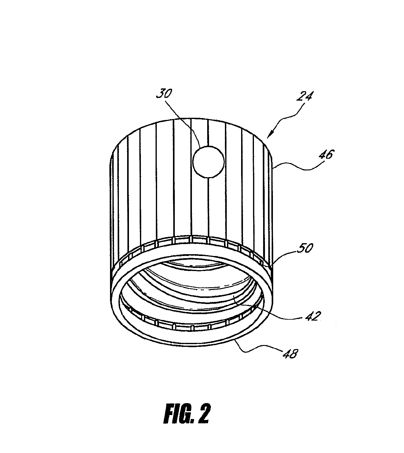 Bottle for dental hygiene product with timing mechanism