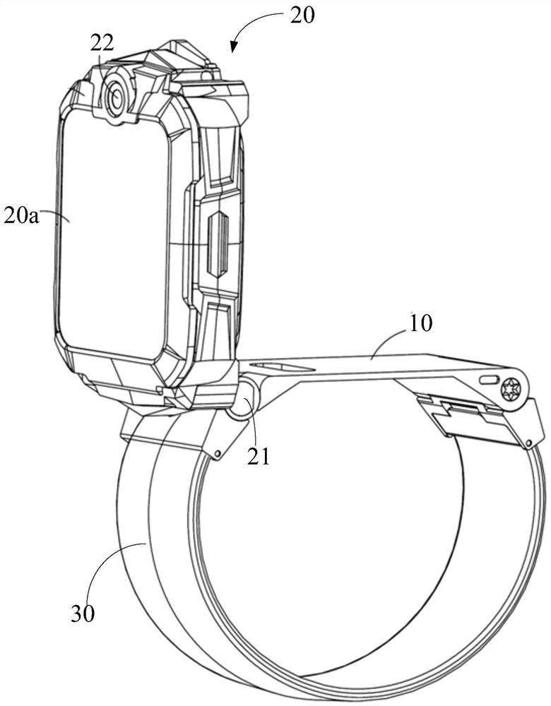 A kind of dictation method based on wearable device and wearable device