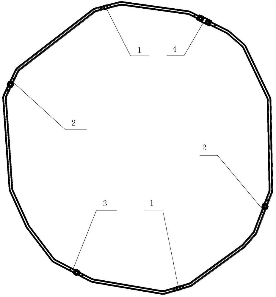 A high-efficiency and precise repair method for ring pipes with complex structures of engines