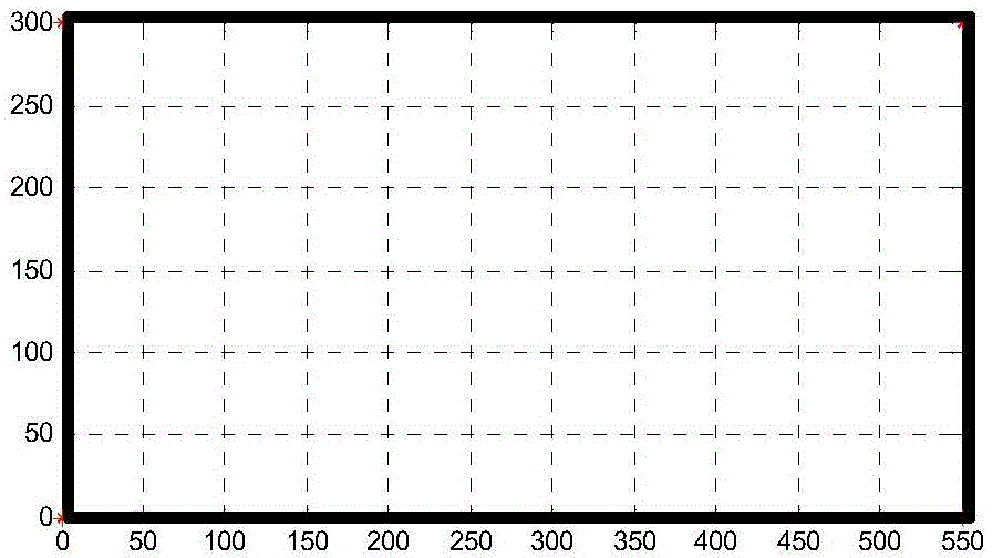 Spatial position determining method and device for sensor array with four array elements