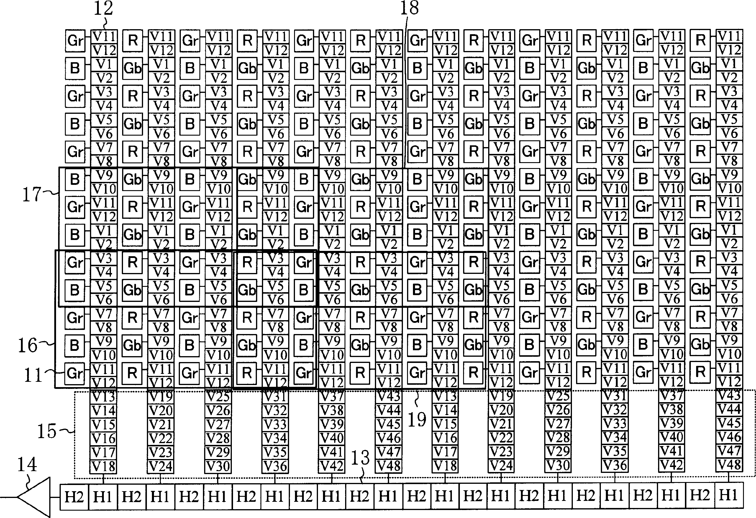 Color solid photographic device