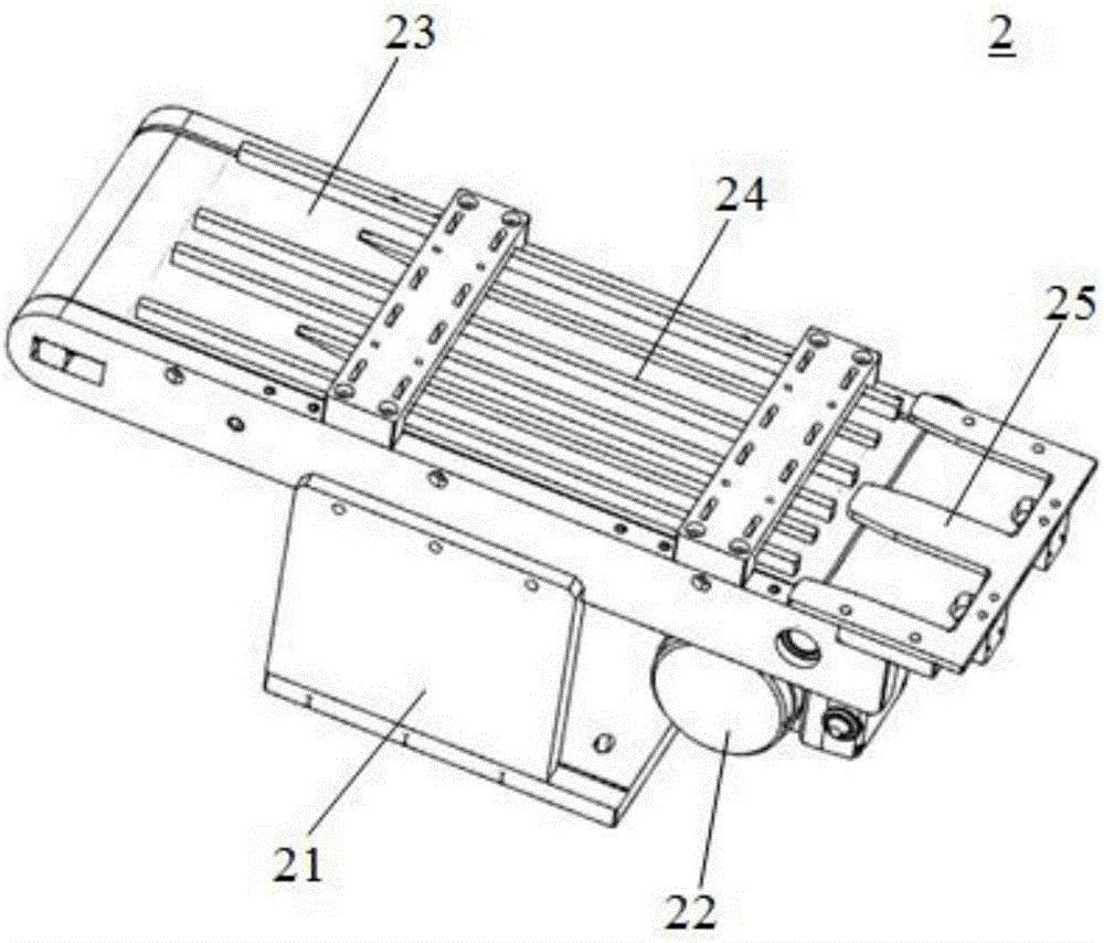 Efficient pad printing machine with automatic material collecting function