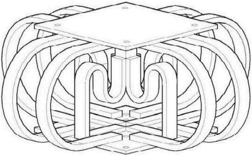 Three-dimensional metal energy dissipation damper