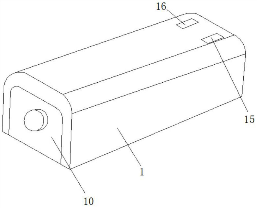 Drawing type disinfection pulse pillow