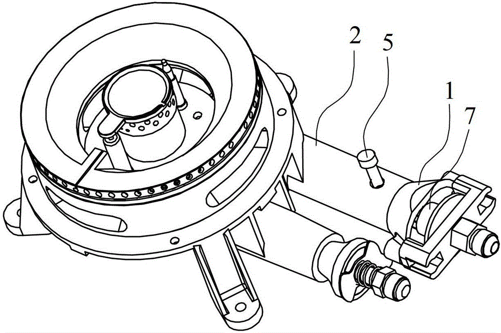 Ejecting pipe