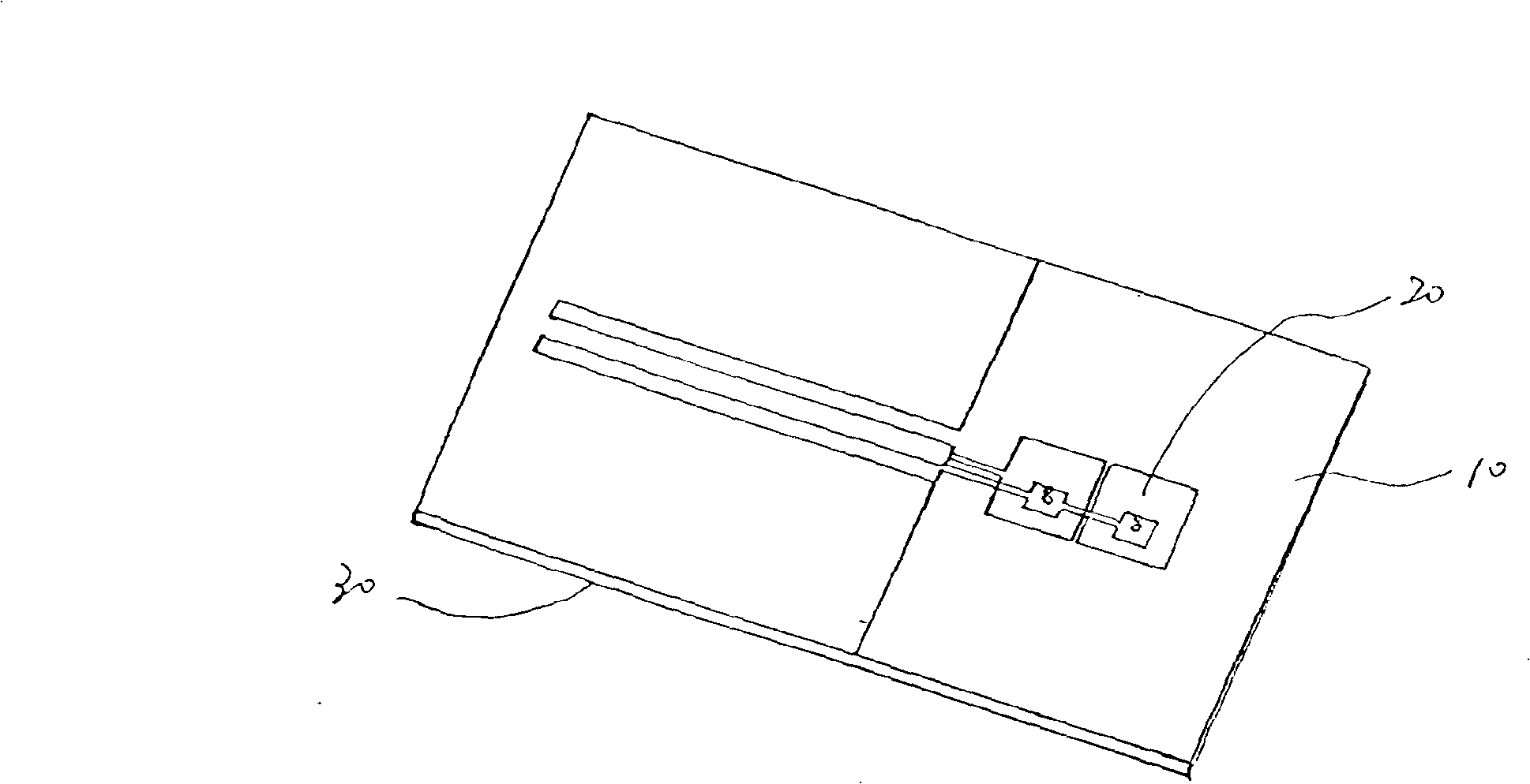 Micro-miniature terminal antenna based on composite right/left-handed transmission line