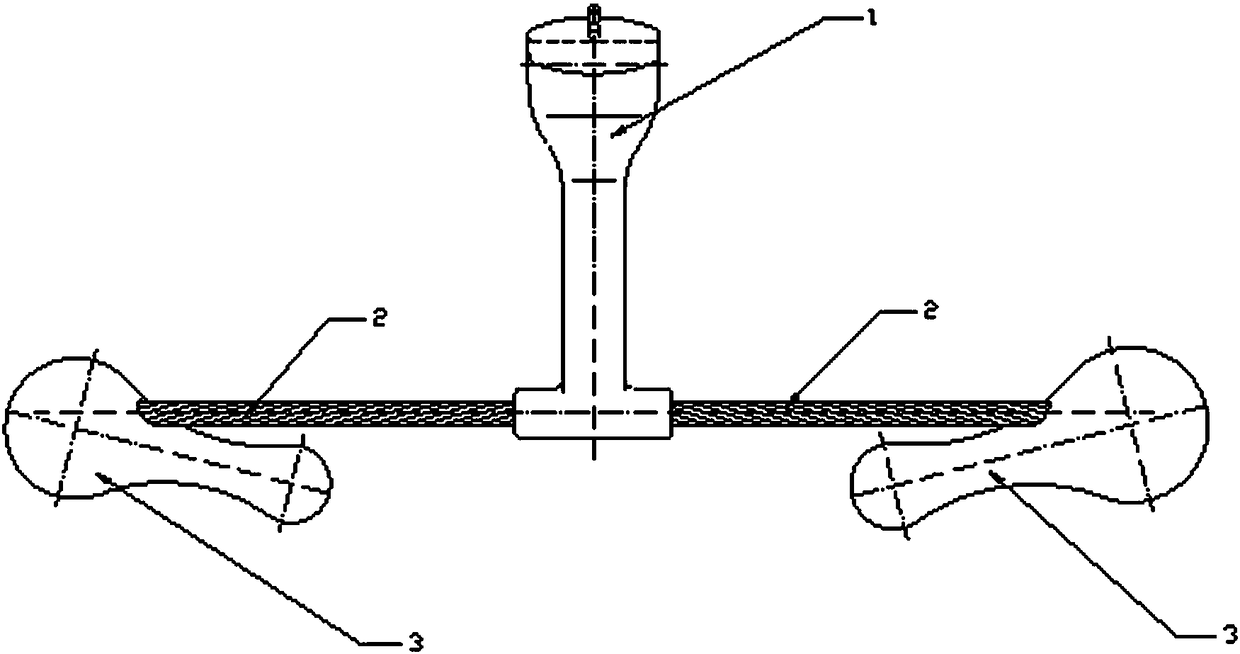 A multi-frequency anti-vibration hammer