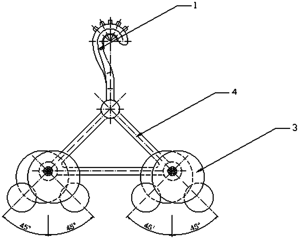 A multi-frequency anti-vibration hammer