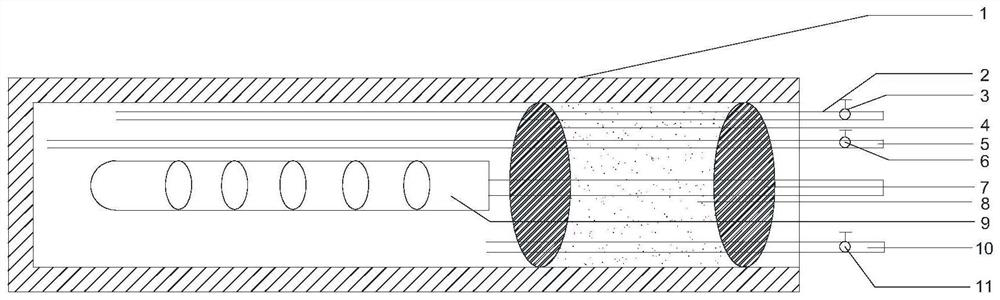 Sustainable ultrasonic anti-reflection equipment and process for low-permeability coal body