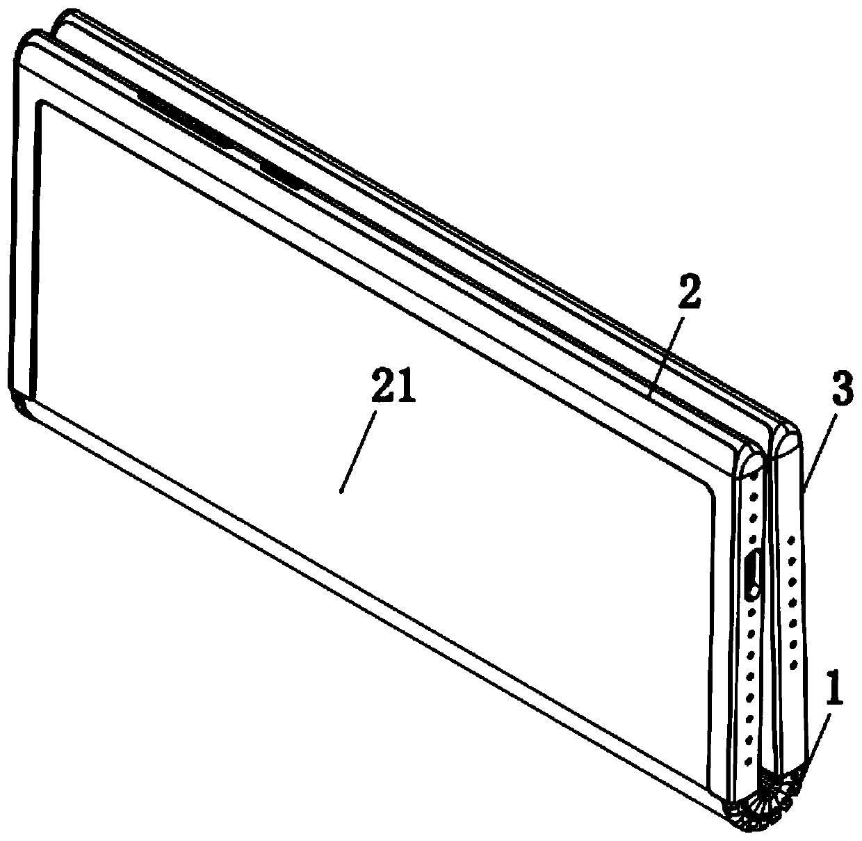 360-degree hinge and mobile terminal