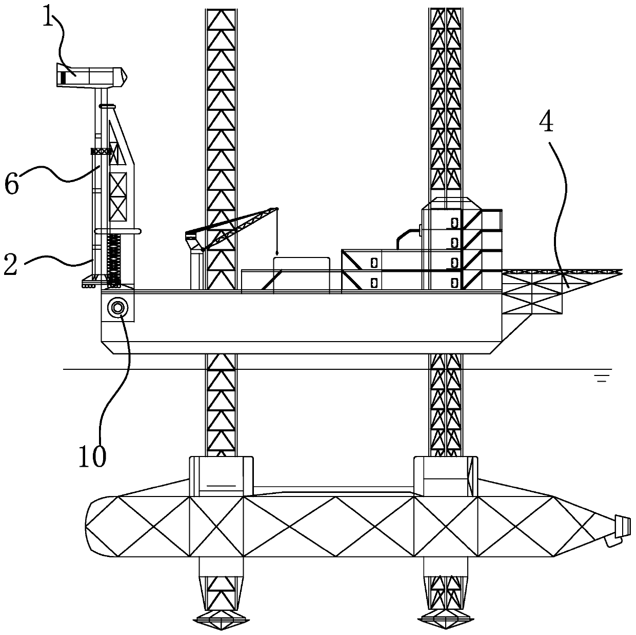 Offshore wind turbine installation method and installation system