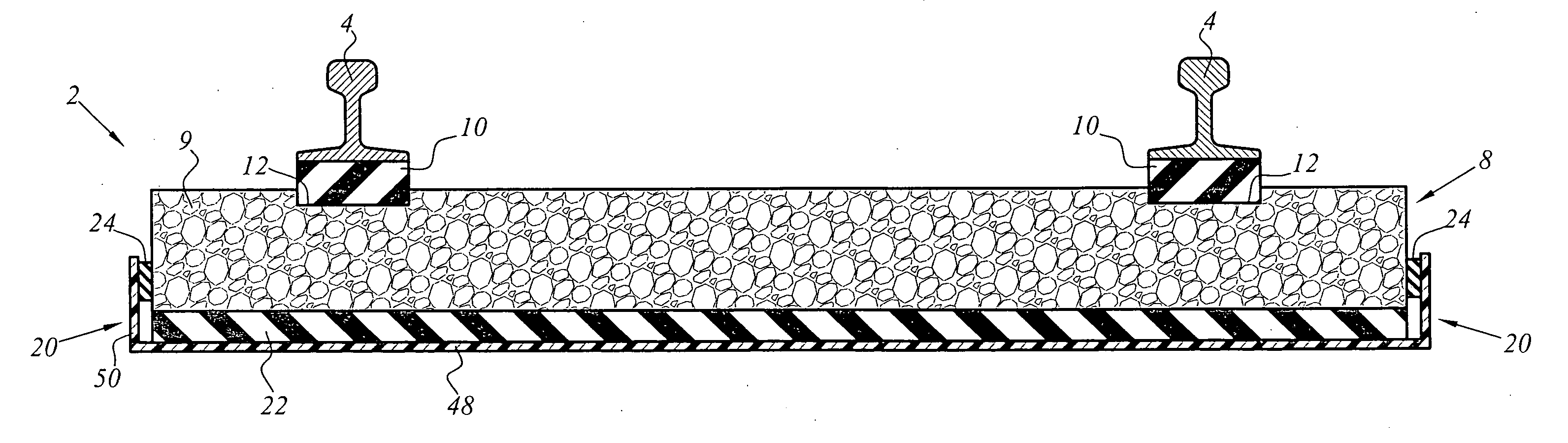 Rail track tie