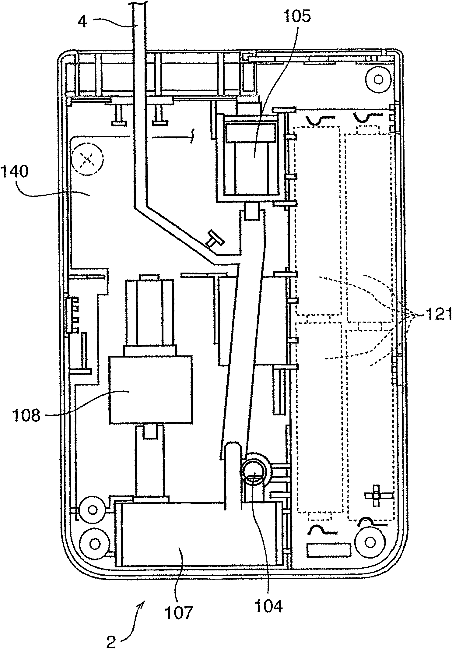 Blood pressure measuring apparatus