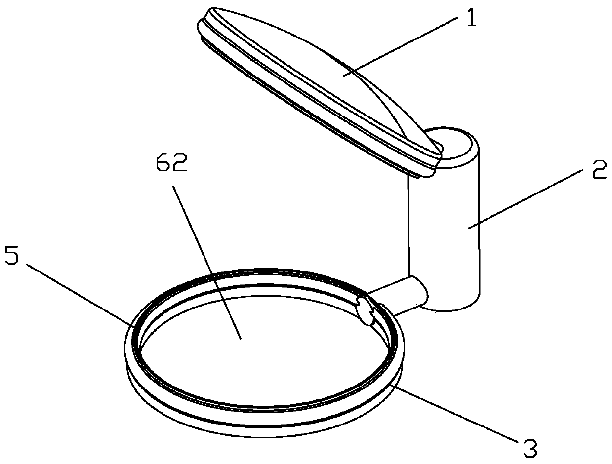 Air wall type extractor hood