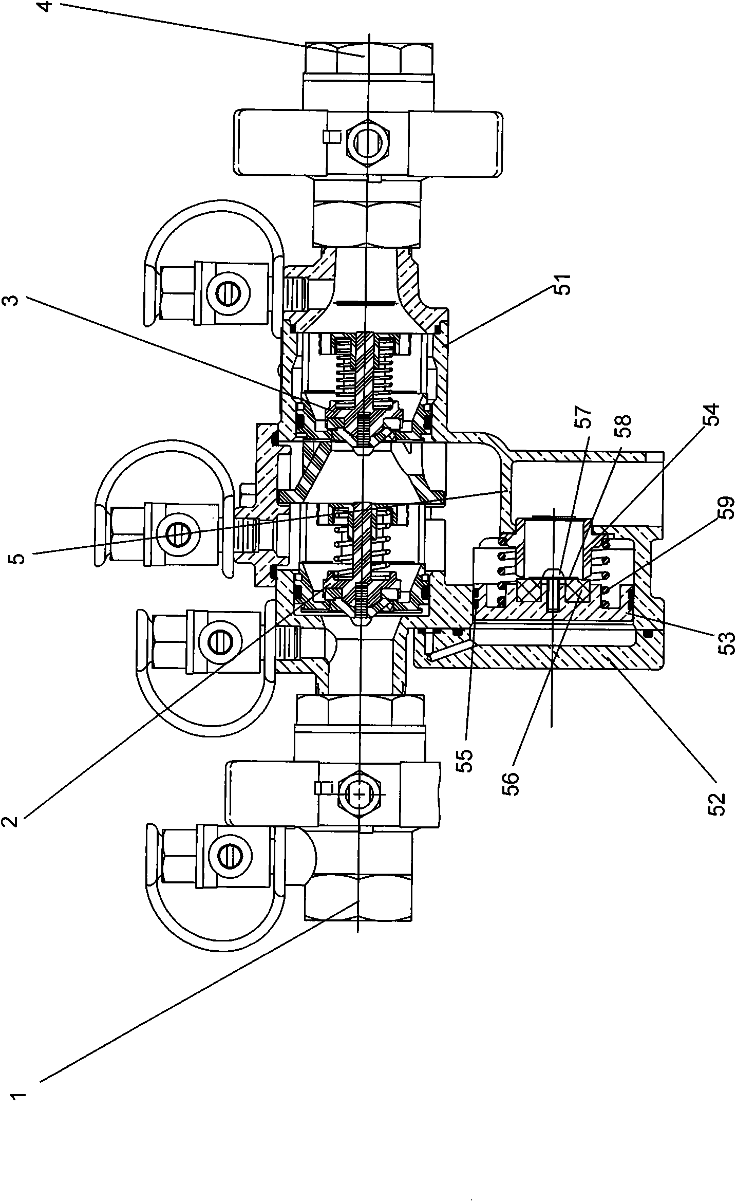 Pressure release type backflow preventer