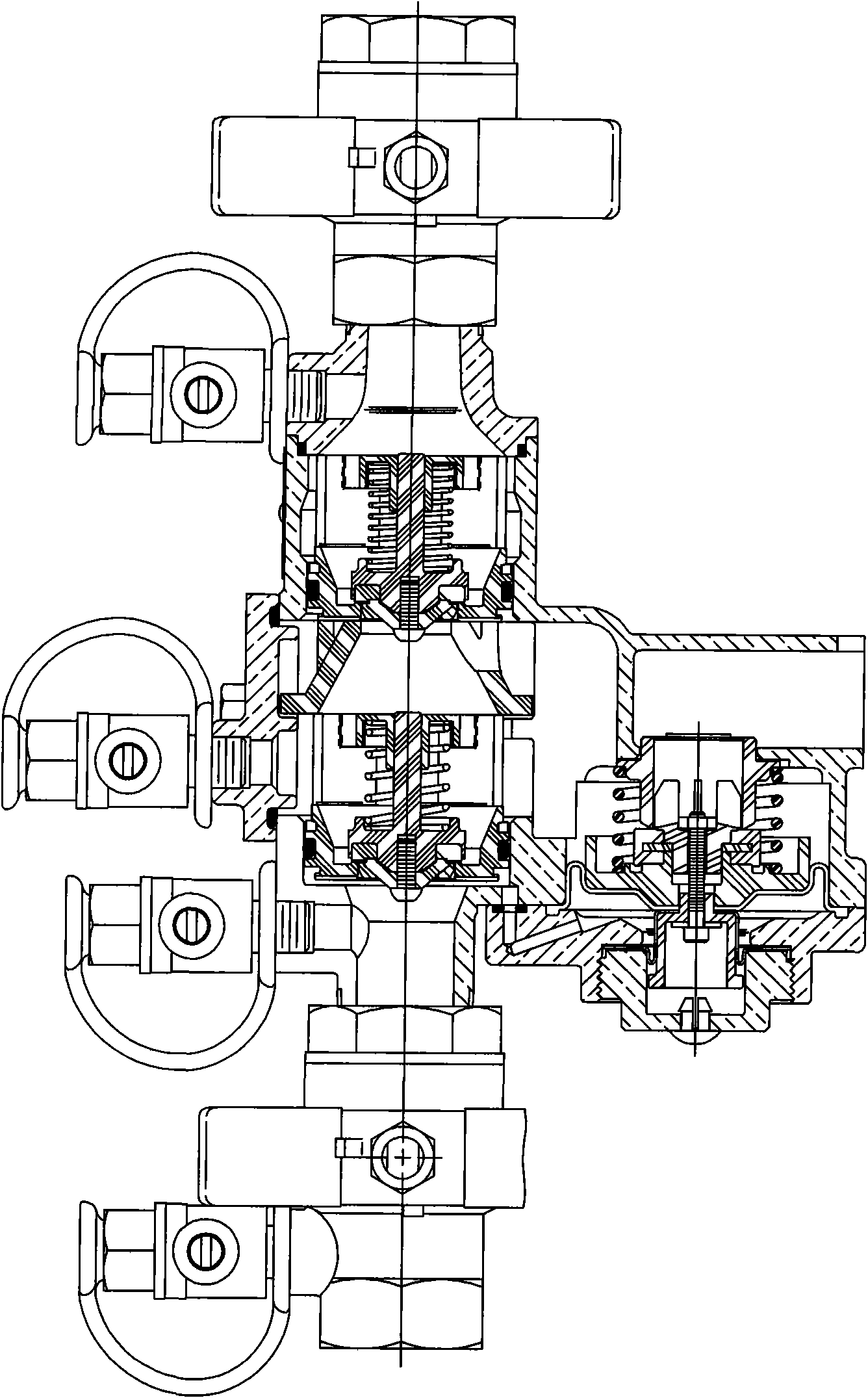 Pressure release type backflow preventer