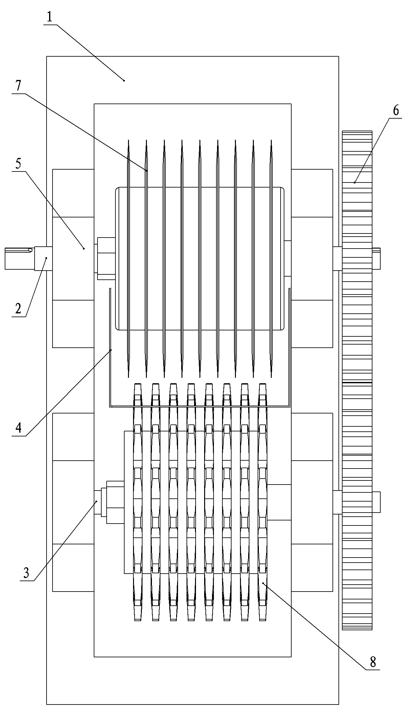 Tobacco bundle untying device