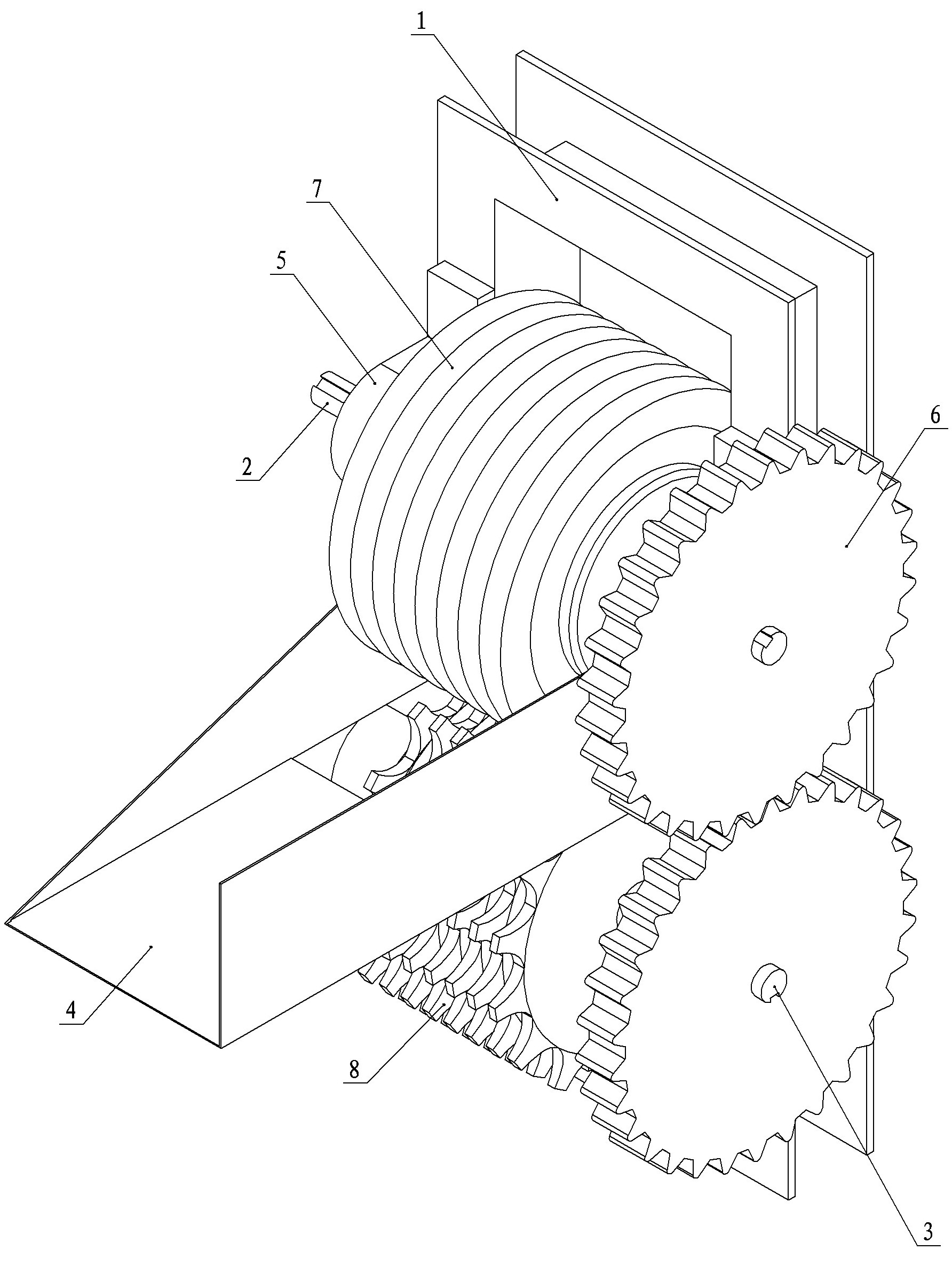 Tobacco bundle untying device