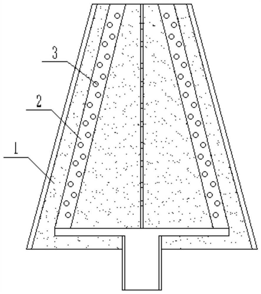 Slit airway air brick and production method thereof