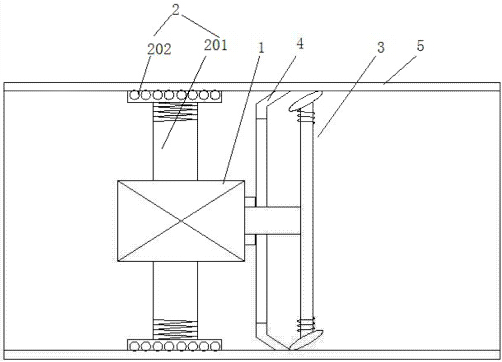 Oil conveying pipeline inner wall cleaner