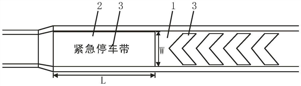 Tunnel safety warning lifting system based on coating mode and coating method of mark coating of tunnel safety warning lifting system