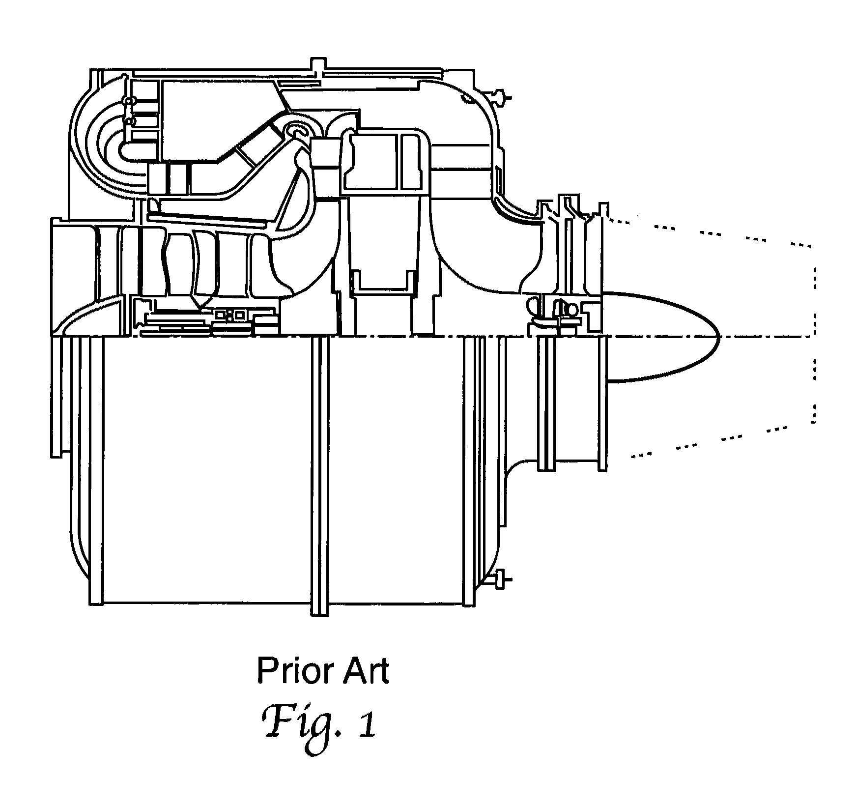 Dual compression rotor