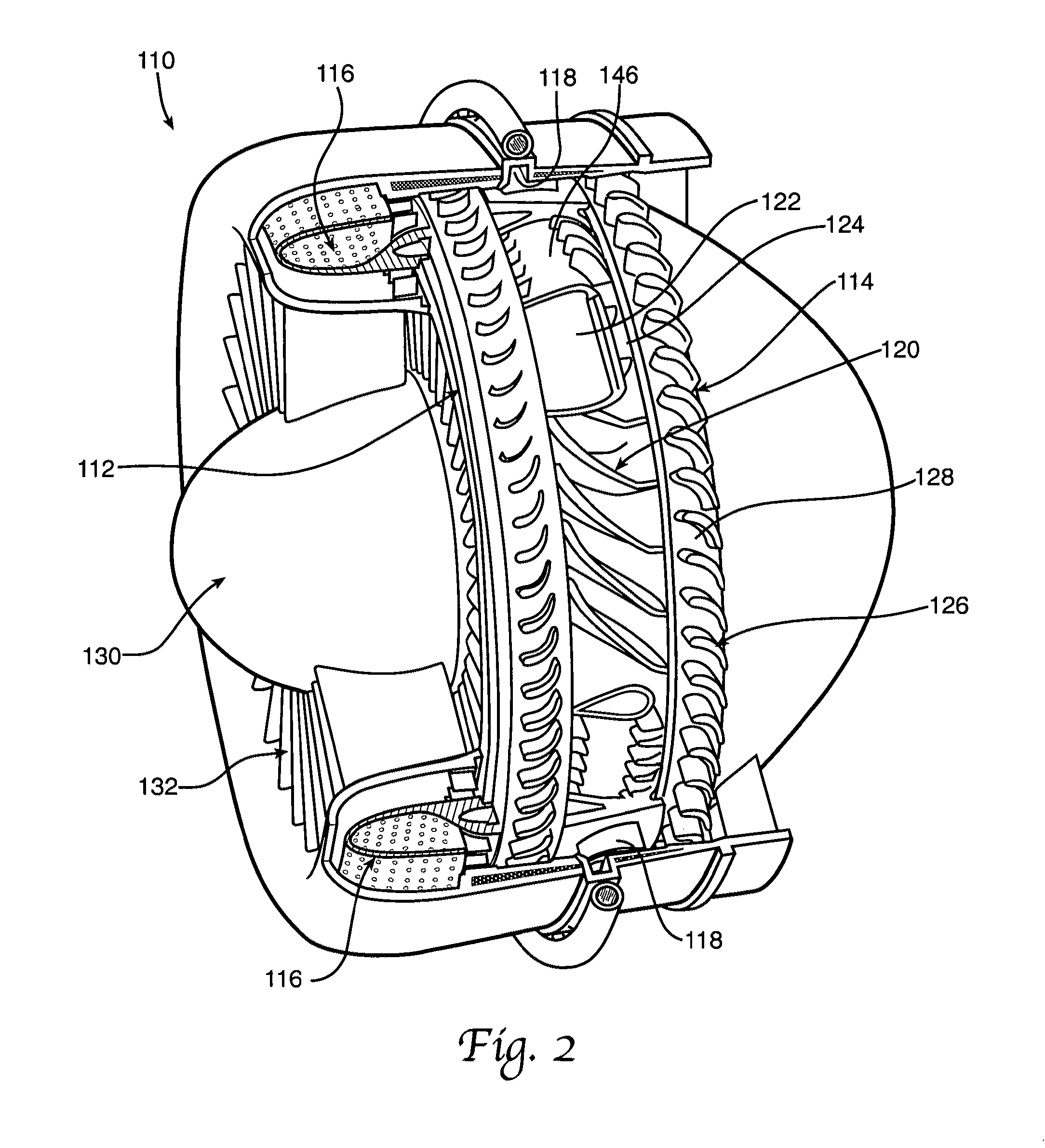 Dual compression rotor