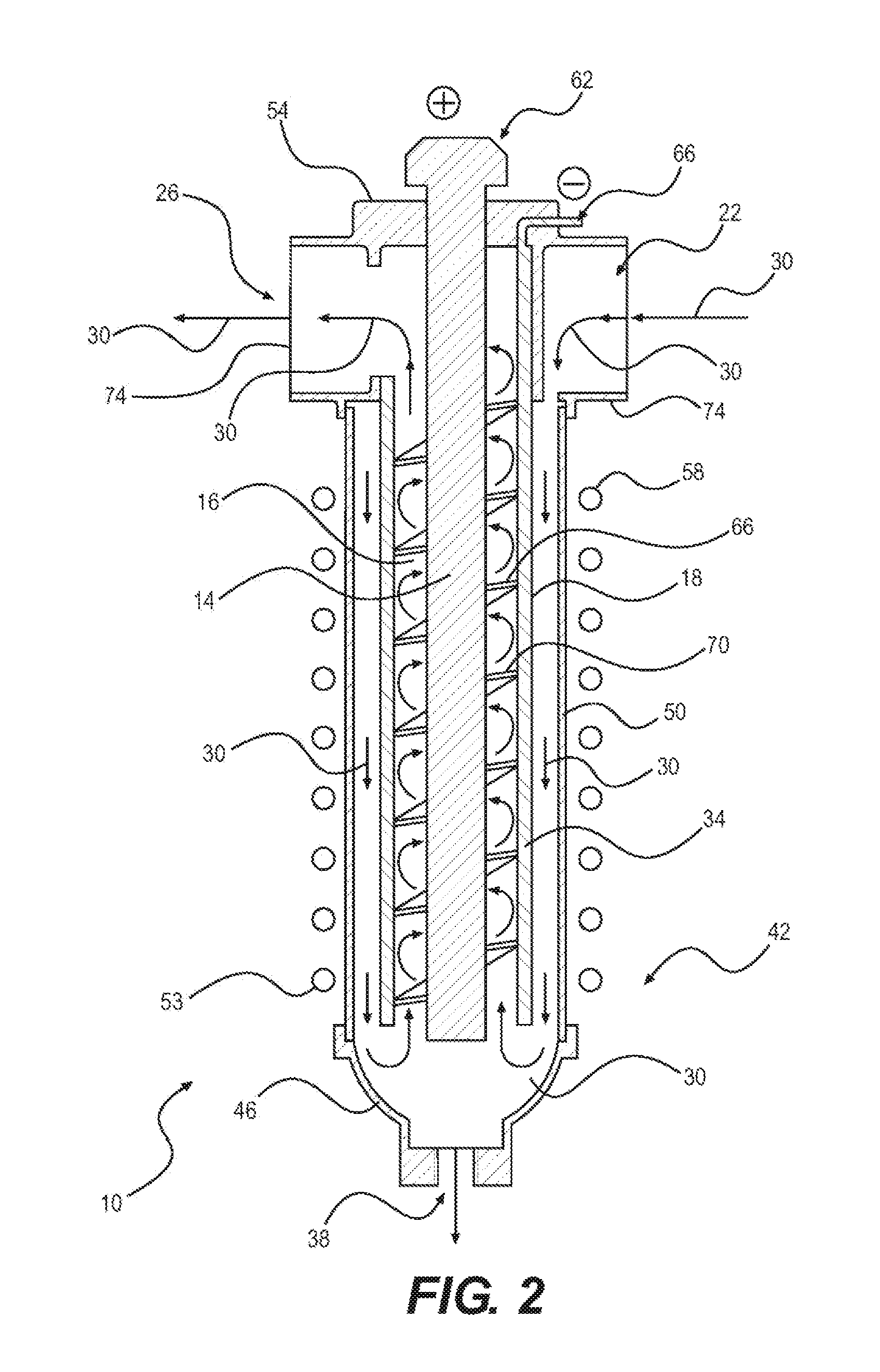 Electrocoagulation for treating liquids