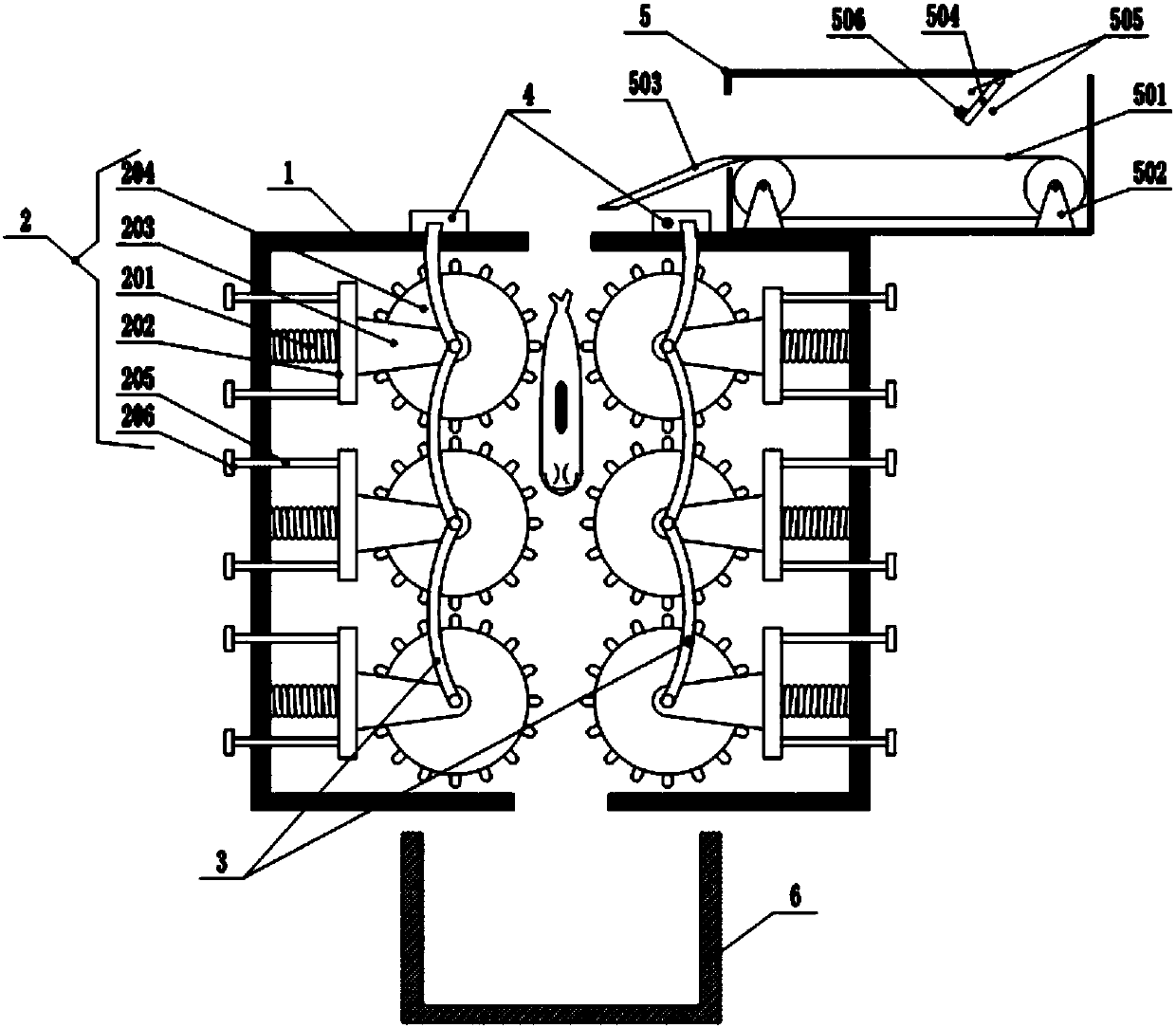 Freezing equipment applied to aquatic products