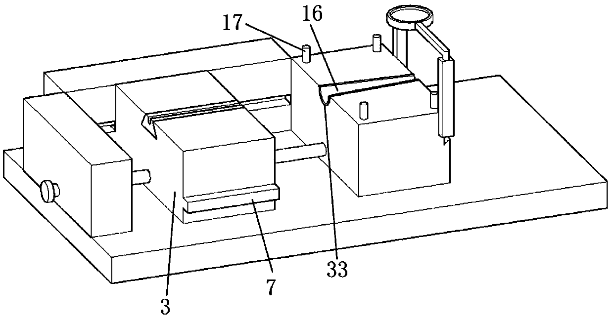 Micro-injection glass needle breaking device and method for insects