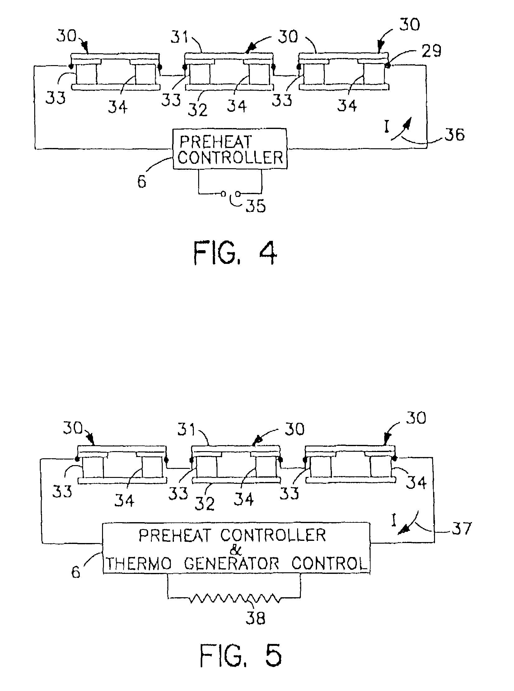 Thermoelectric catalytic power generator with preheat