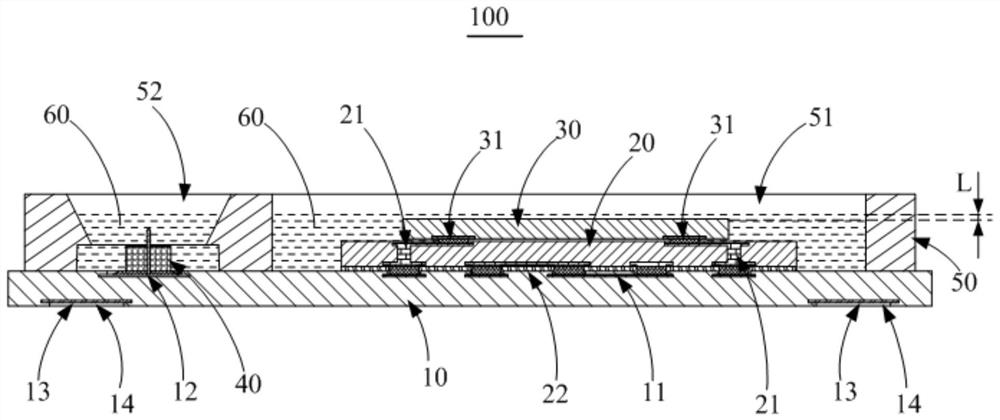 Optical sensor packaging structure and electronics