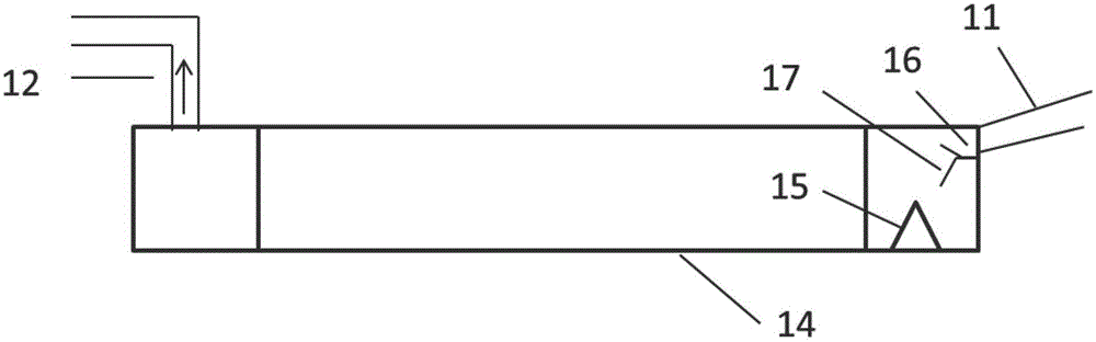 Liquid fuel vaporization combustion device