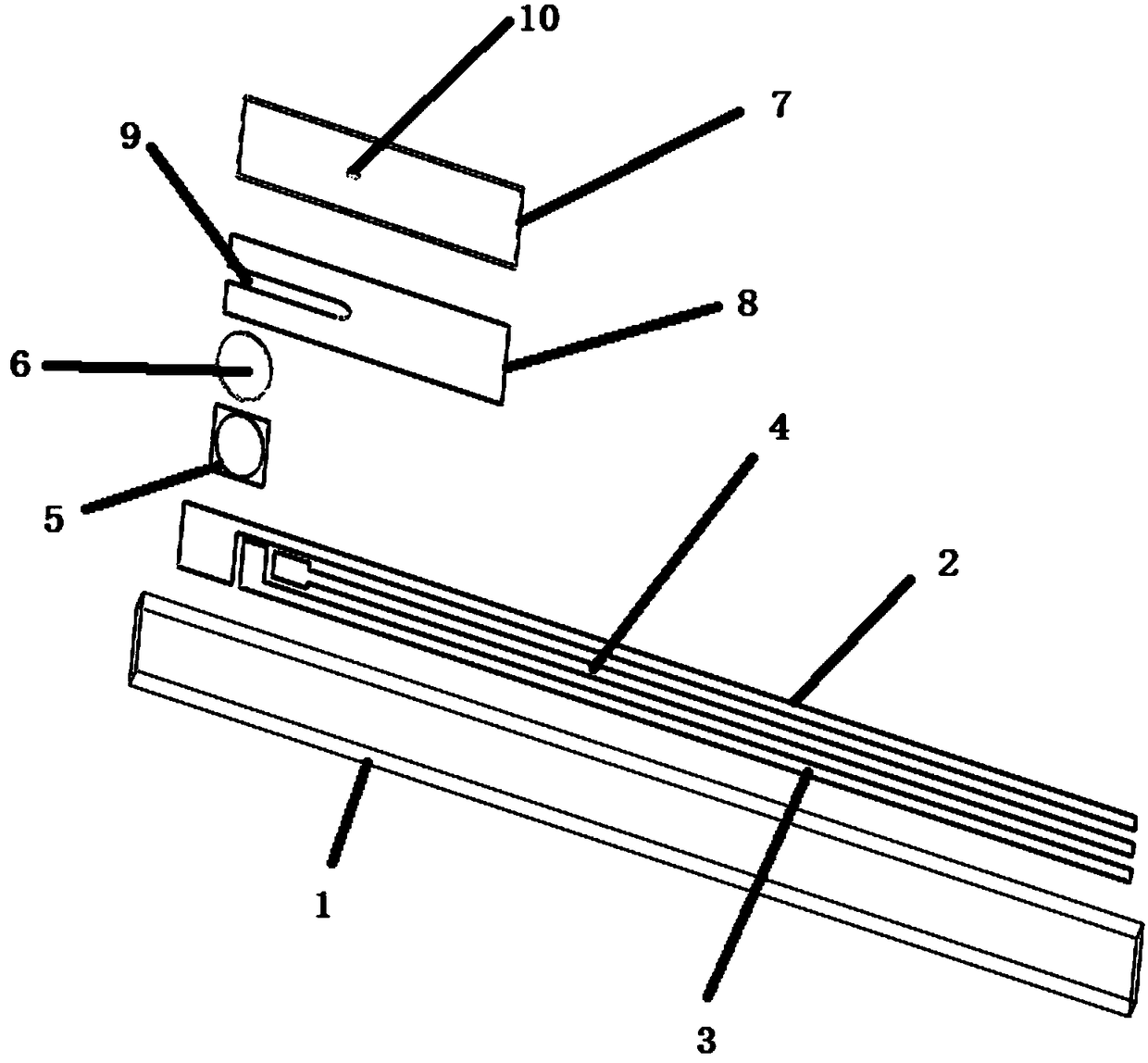 Method, measuring instrument and system for detecting urine glucose