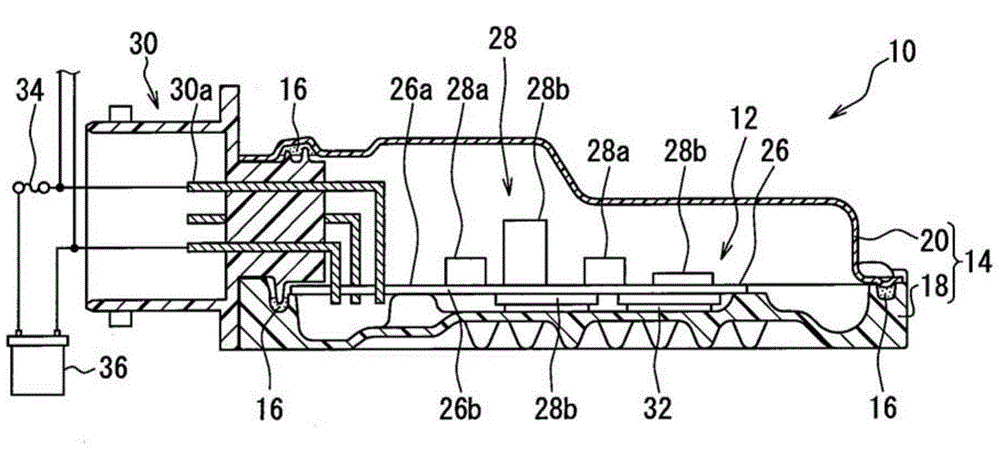 Electronic part and electronic control unit