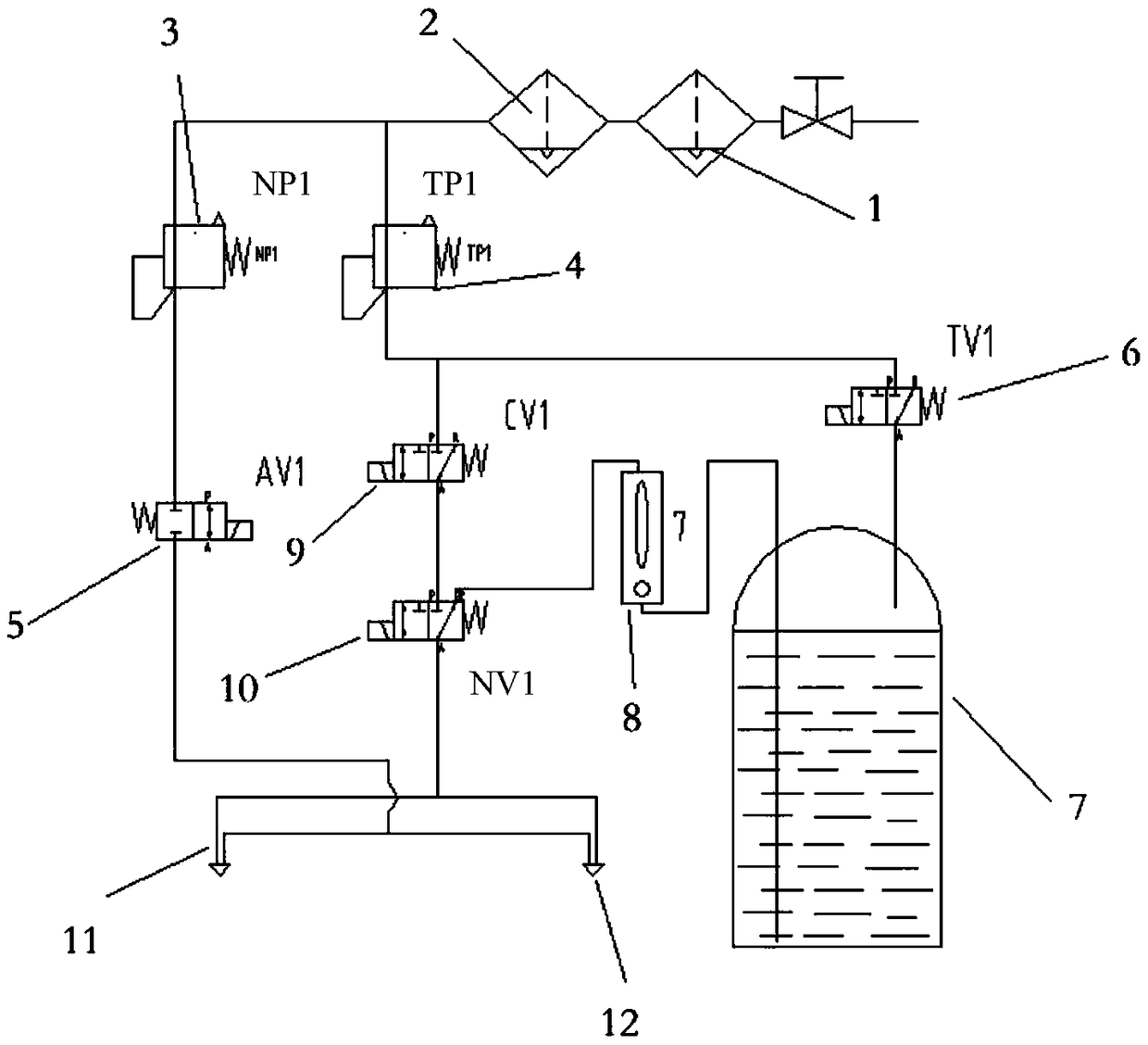 Smoking liquid atomization system