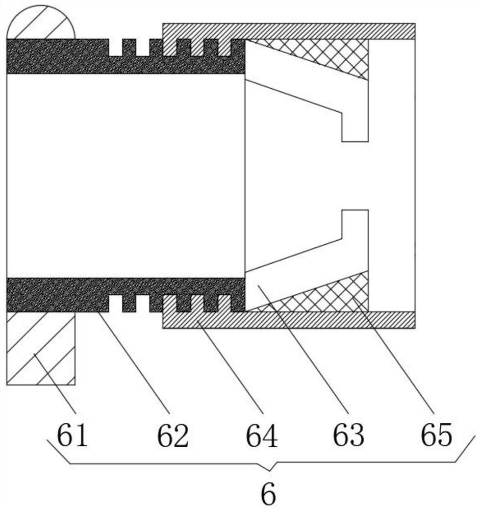 Stomach tube fixing device for oral indwelling stomach tube