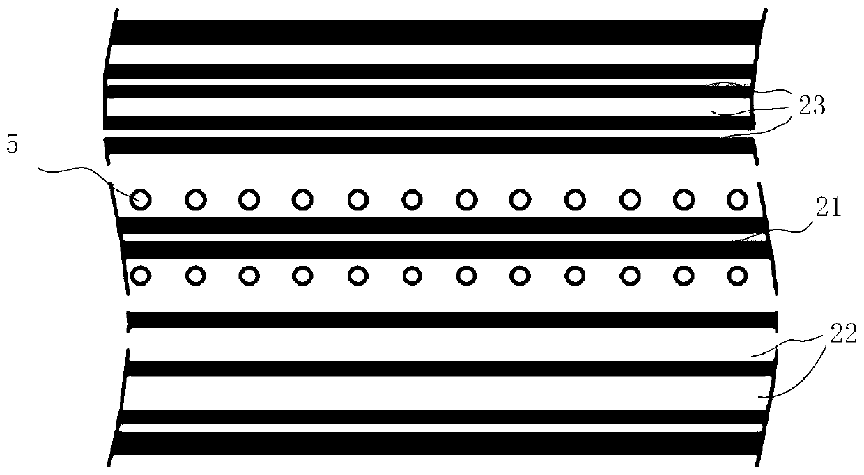 Easy-to-bend flexible transmission line