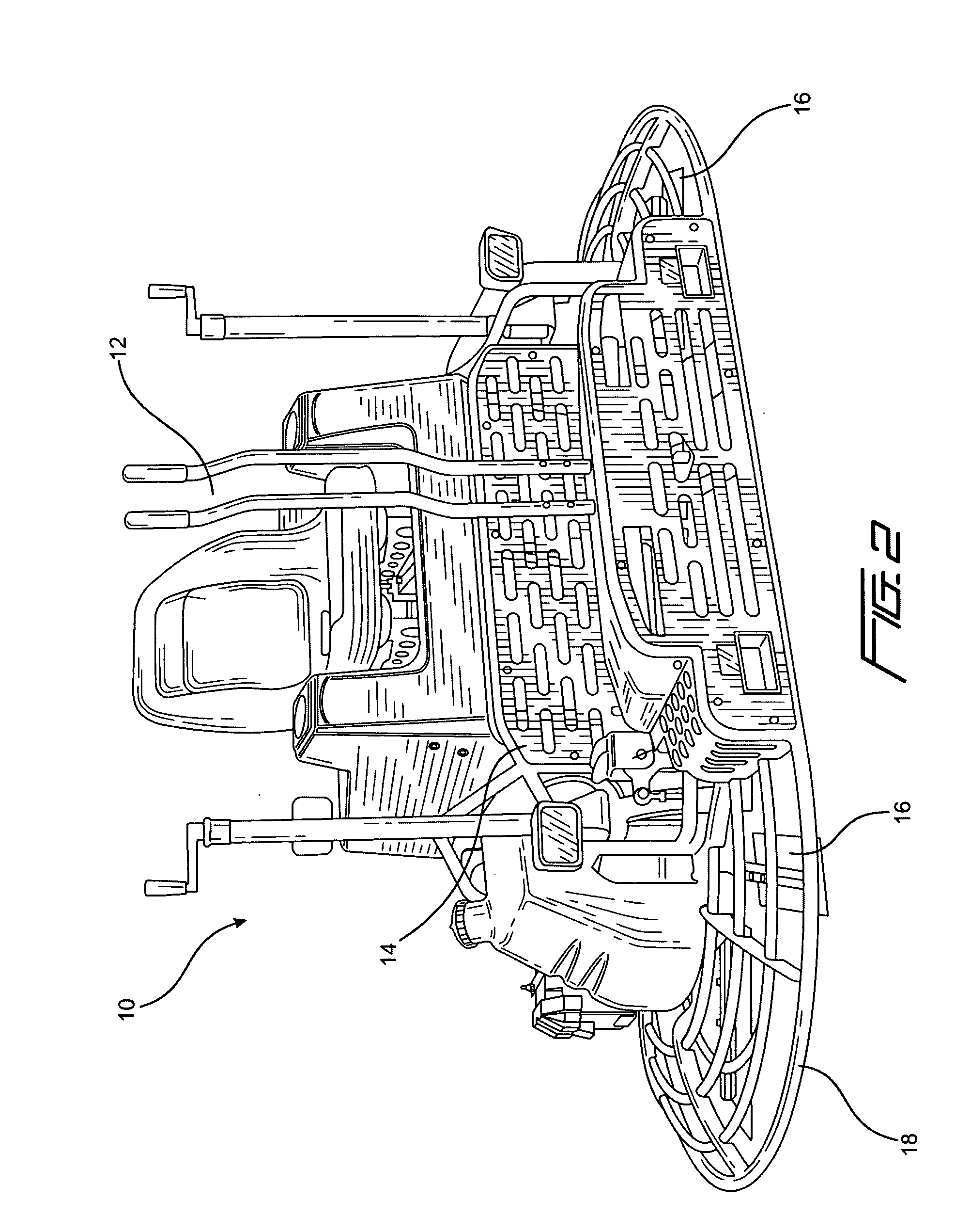 Mounting adapter for concrete surface processing tool