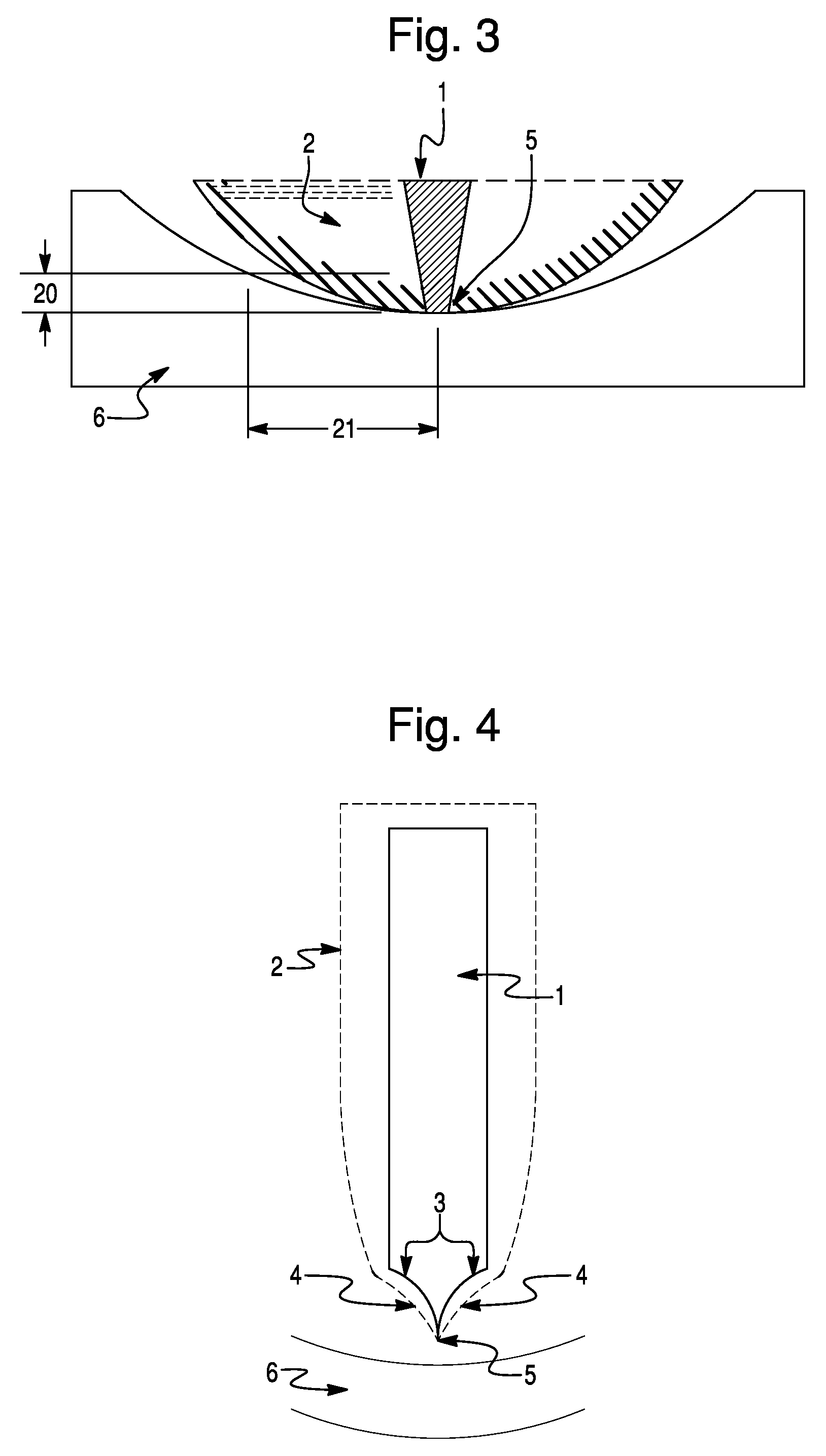 Electrosurgical Instrument With Blade Profile For Reduced Tissue Damage