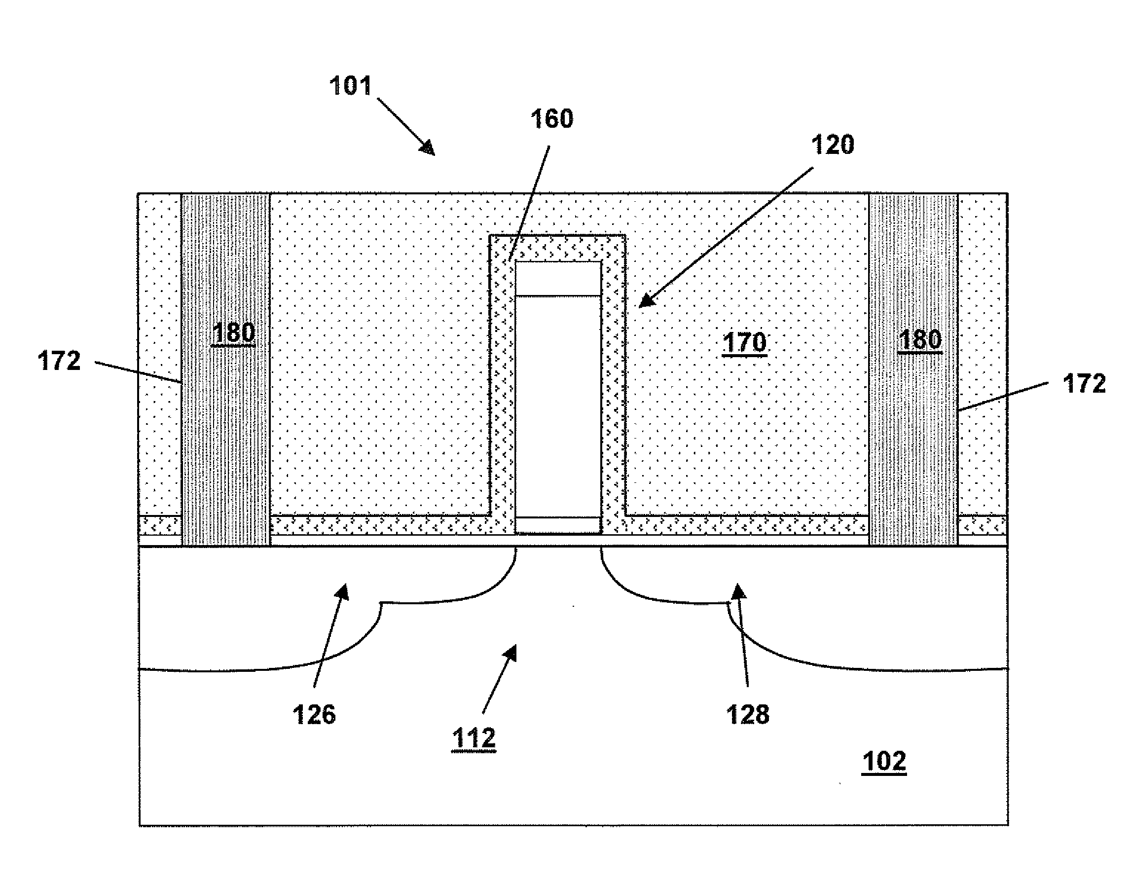 Dielectric spacer removal