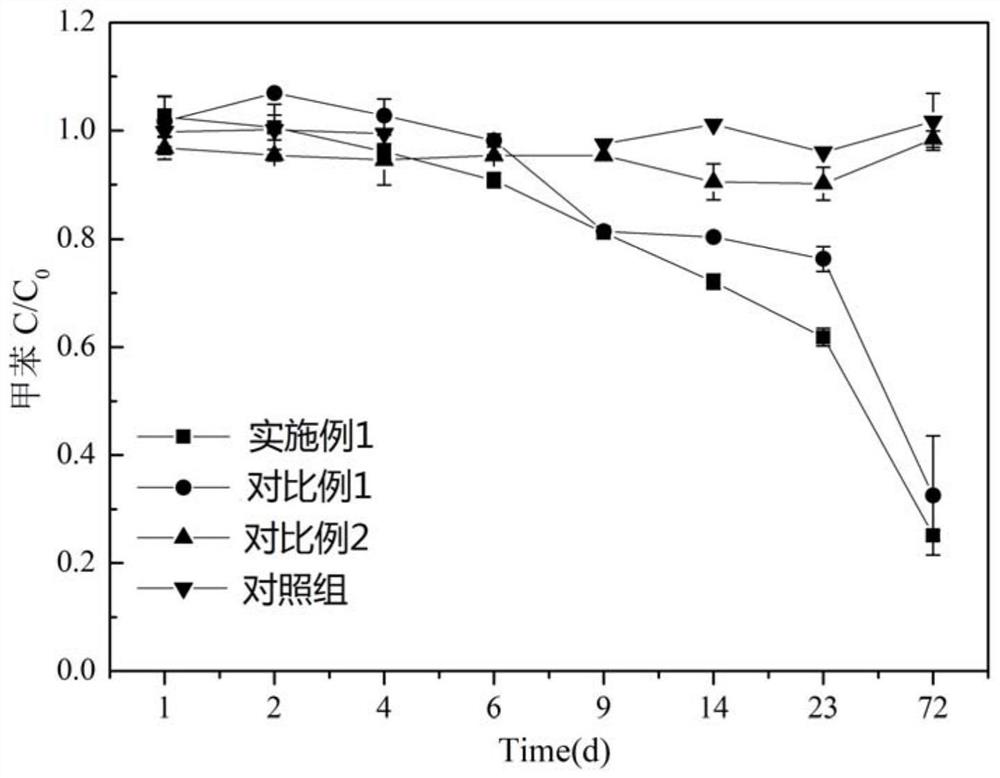 Medicament for fixing and reducing benzene series and preparation method and application thereof