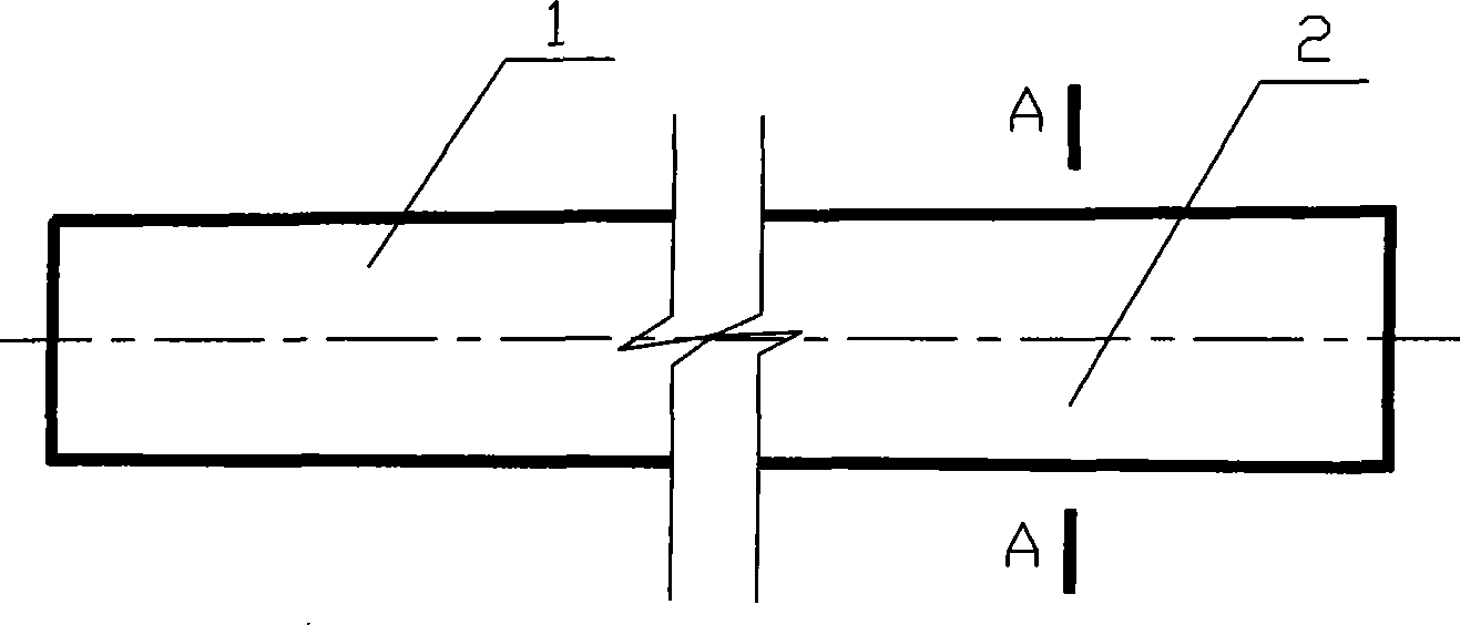 Construction method for cutting and breaking reinforced concrete pile, column or ground beam