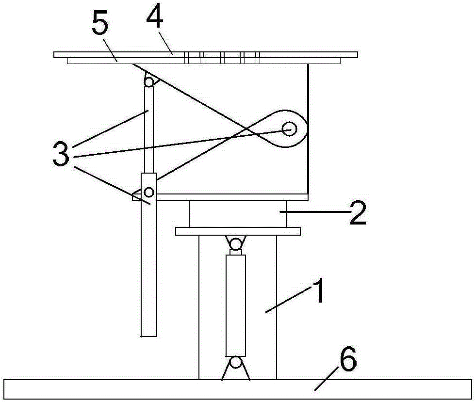 Sector-shaped expanding type solar power station having functions of tilting, revolution and lifting