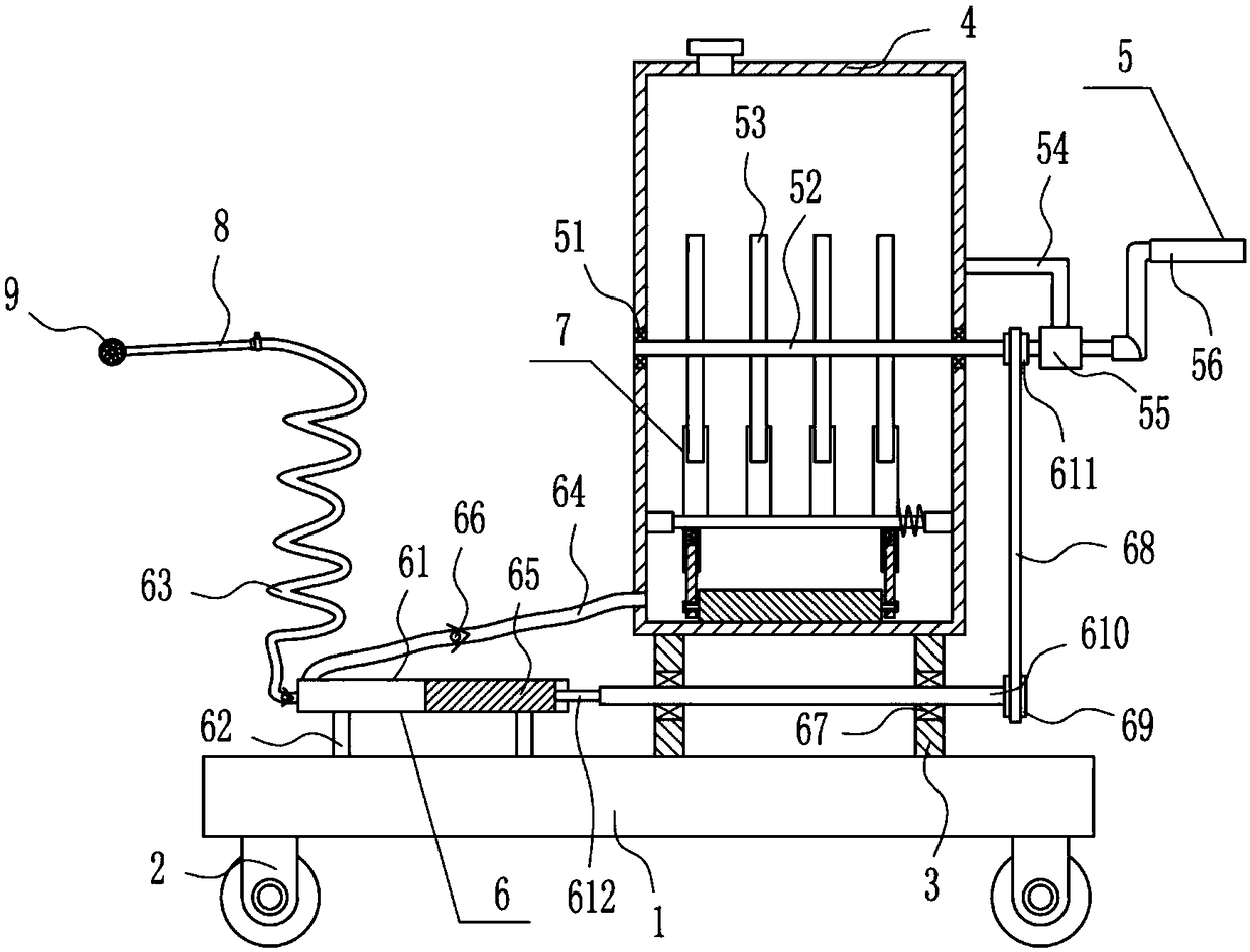 Oral drenching device for affected cattle control