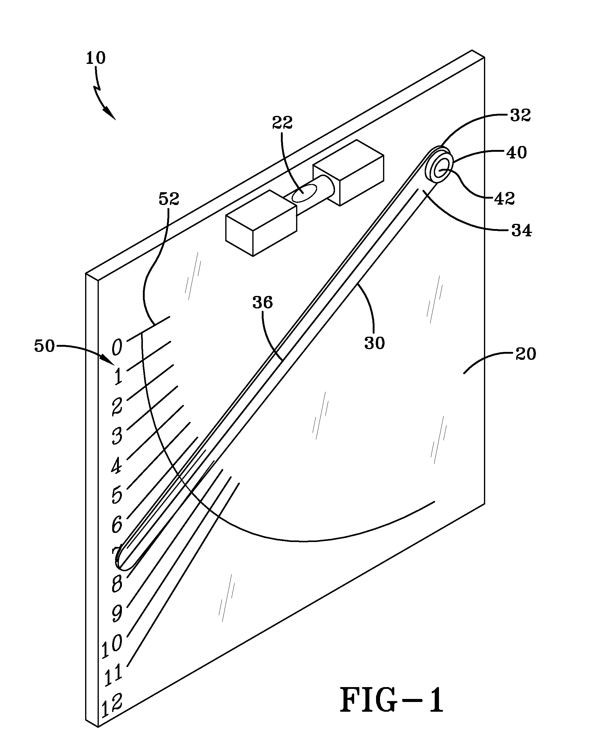 Roof pitch gauge