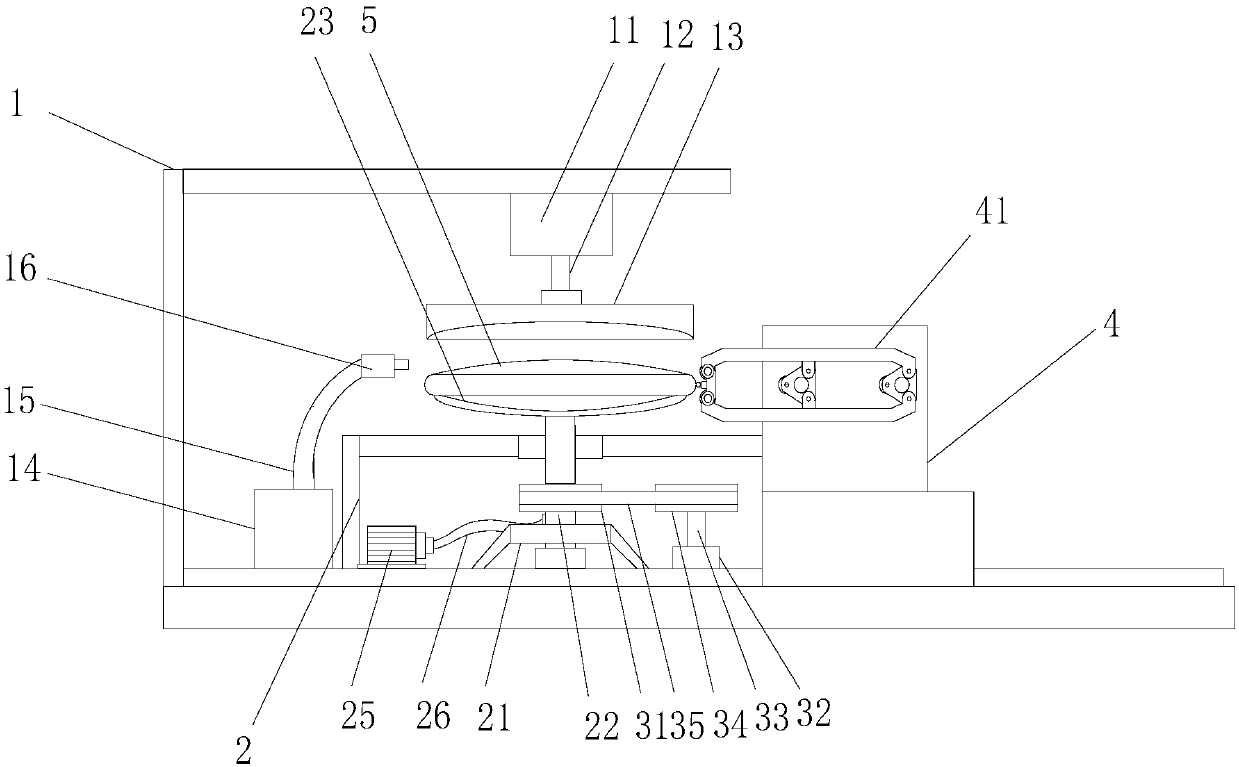 Optical lens grinding machine